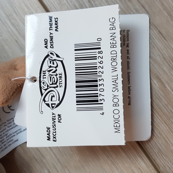 Disney "It's A Small World Mexican Boy" Plush Doll 24cm - Picture 4 of 5